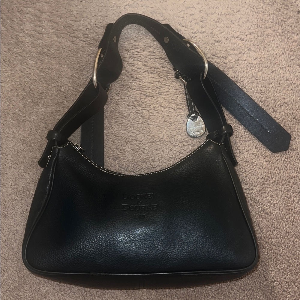 Dooney & Bourke Black Leather Shoulder Bag